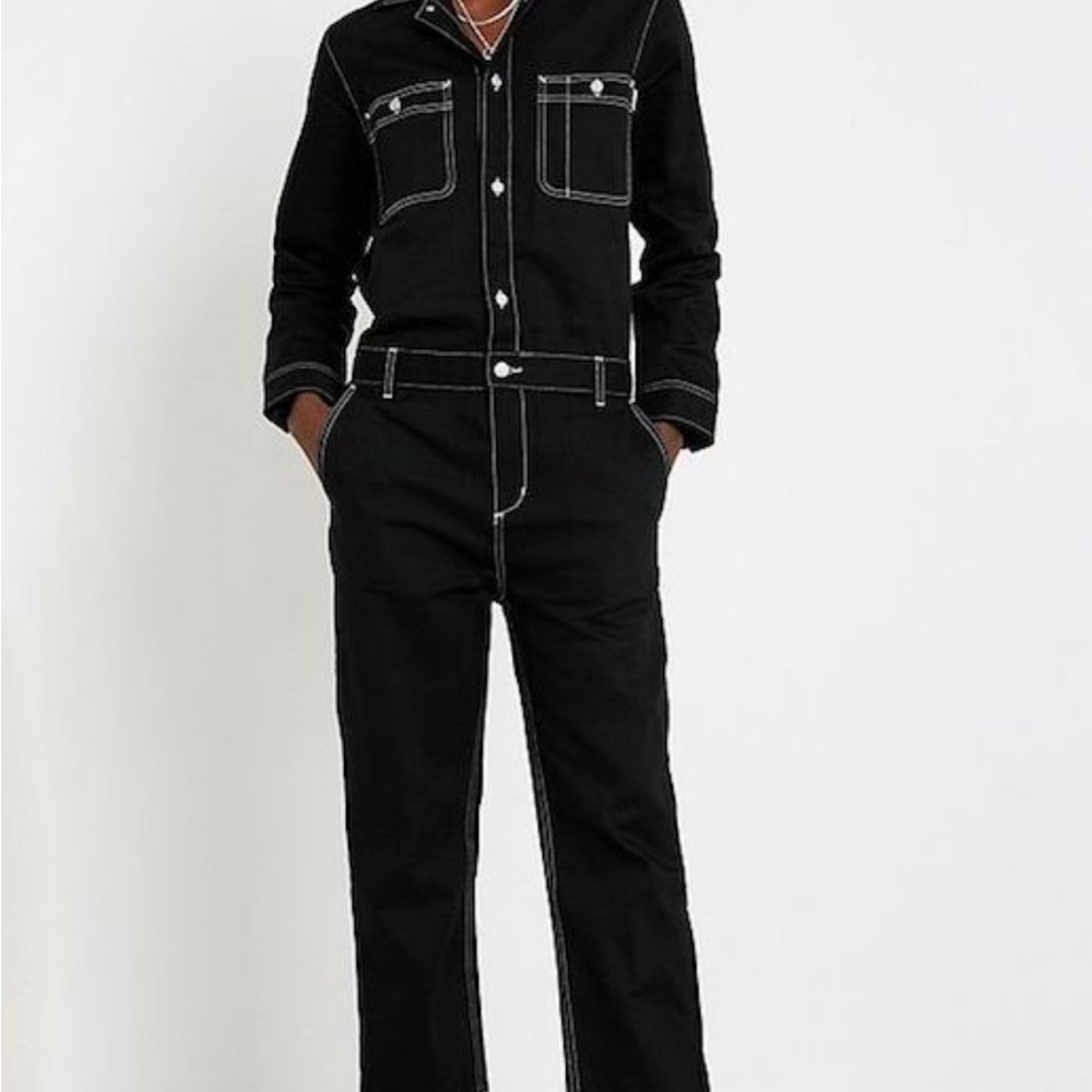 Carhartt Jean Mantón Coverall with White Detailing